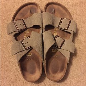 'Arizona' Soft Footbed Suede Birkenstock