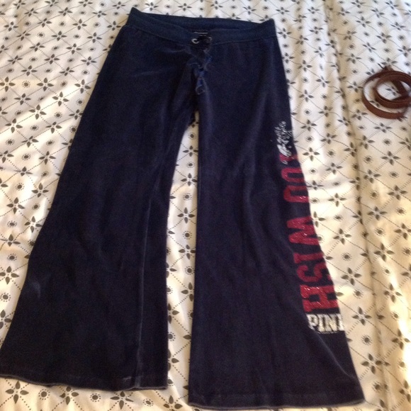 Velour pants