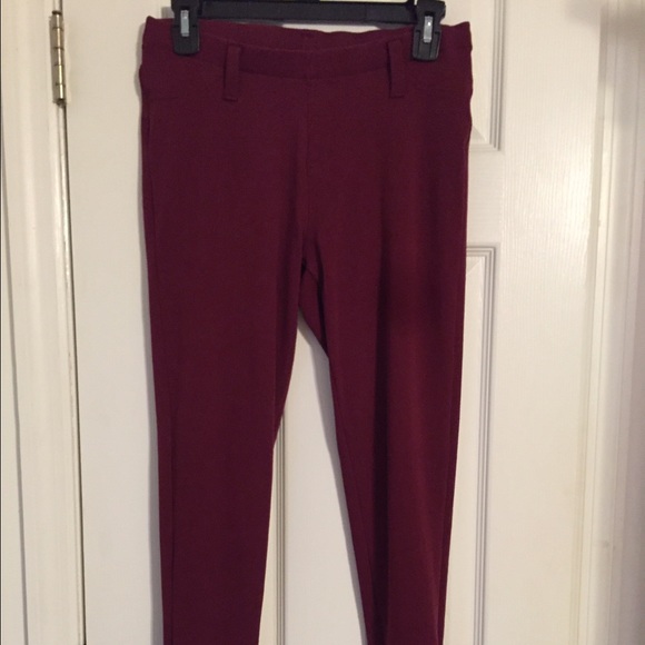 Burghandy Jeggings