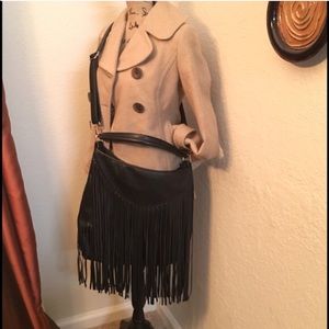 Adorable fringe black bag 3AM FOREVER
