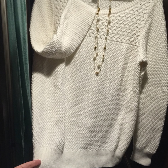 Loft cream sweater