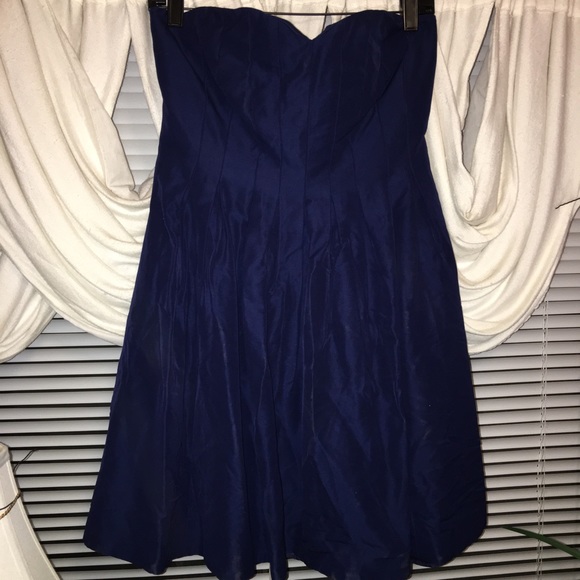 Royal blue dress by J.Crew