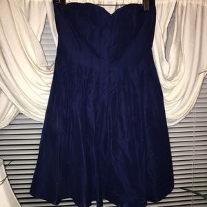 Royal blue dress by J.Crew