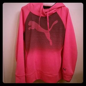 Pink Puma hoodie