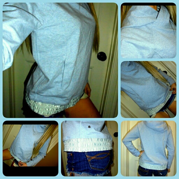 Lululemon All Good grey hoodie