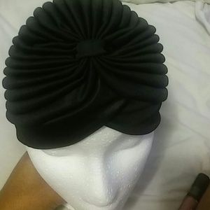 Black Turban hat