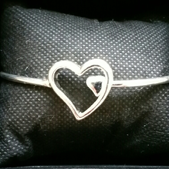 🎉Hp! Jodi 925 stamped heart2heart bracelet