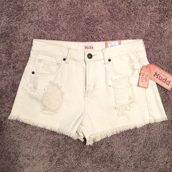 NWT Mudd® High Waist jean shorts
