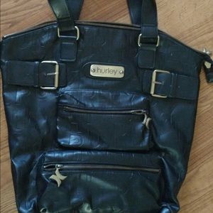 Leather Hurley bag 👜