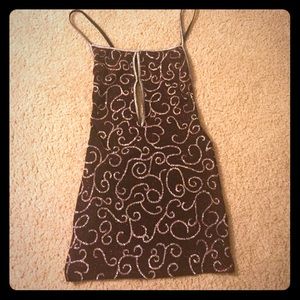 Unique short dress