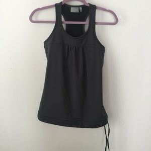 Gray Athleta top NWOT
