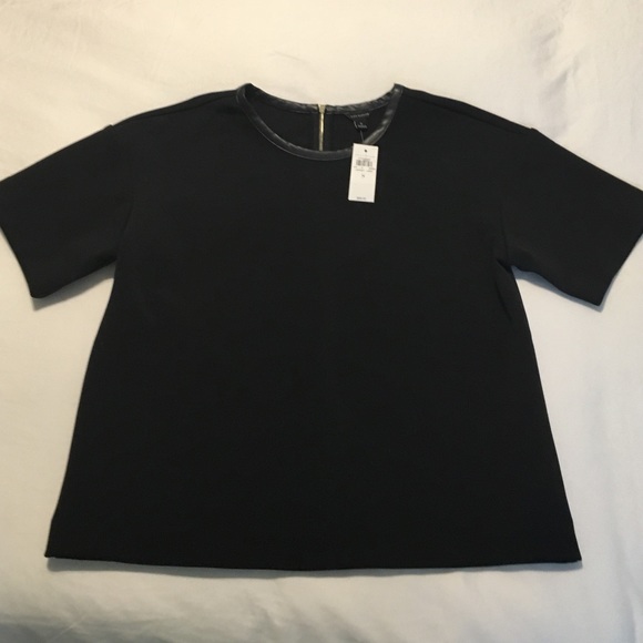 NWT Ann Taylor black shirt