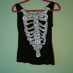 Skeleton tank top