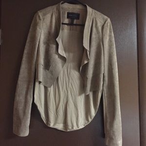 BCBG MaxAzria Brown suede jacket