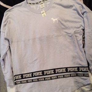 Victoria's Secret PINK jersey style, oversized tee