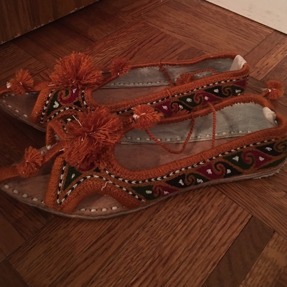 Hand made slippers