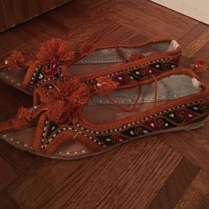 Hand made slippers