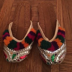 Beautiful hand made brand new slippers