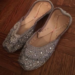 Hand made kids size slippers