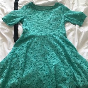 Teal dress