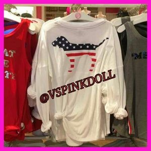 ❗️❗️SOLD❗️❗️VS PINK MERICA' DOG CREW