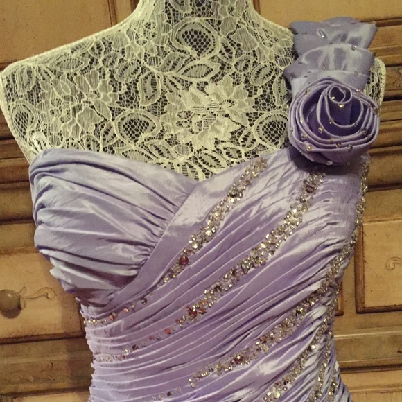 Classy Cruise Gown! Exc Cond! Glamorous! Easy Fit! - Picture 3 of 4