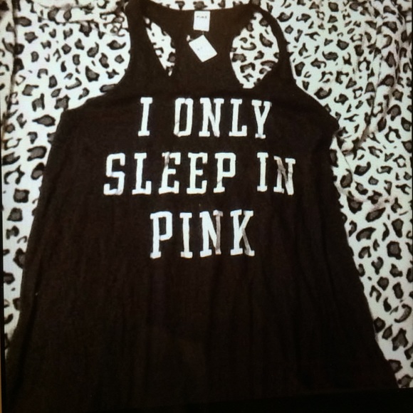NWT PINK sleep tank
