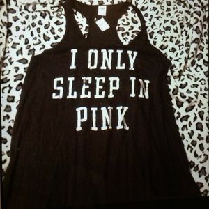 NWT PINK sleep tank