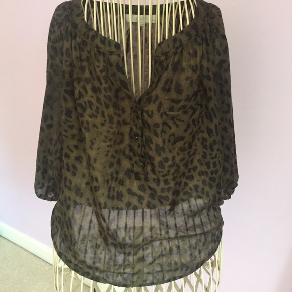 Cheetah Print Top