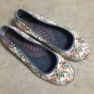⚡️sale⚡️ Keds Skimmers Slip-On Flats Floral