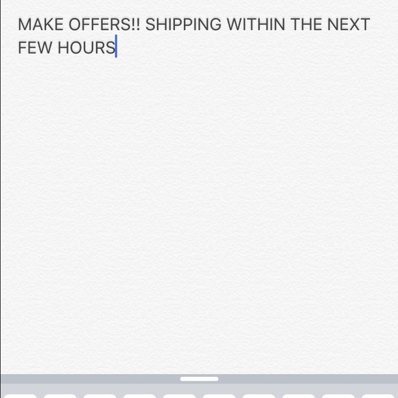 MAKE REASONABLE OFFERS!