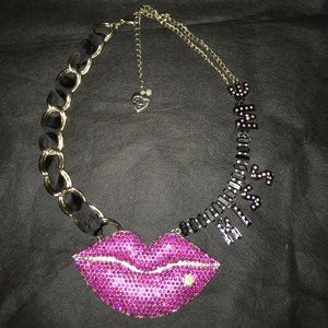 Limited Edition "BJ Kiss Me" Statement necklace 💋