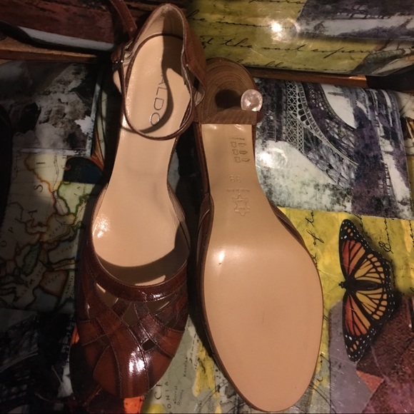 Aldo leather shoes