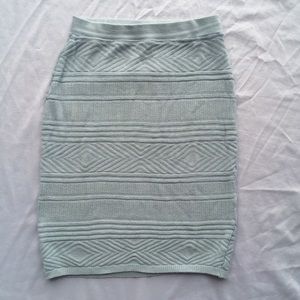 AA high waist knit skirt