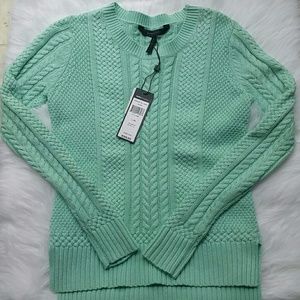 Nwt BCBGMAXAZRIA mint  sweater size xs