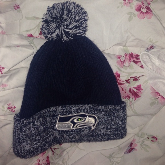 Seahawks beanie