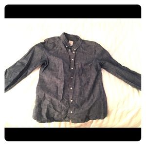 Women's chambray button down shirt, Gap