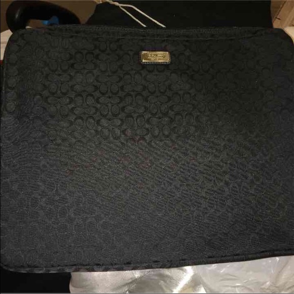 Coach laptop case