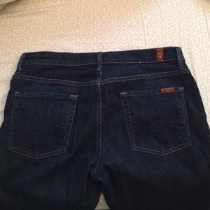 boot cut 7 for all mankind jeans sz 30