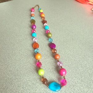 Long beaded necklace