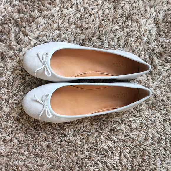 J.Crew Classic Ballet Flats Mineral Grey Size 7 - Picture 4 of 4