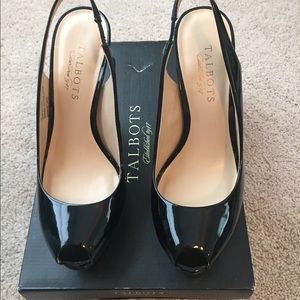 Talbots black pumps