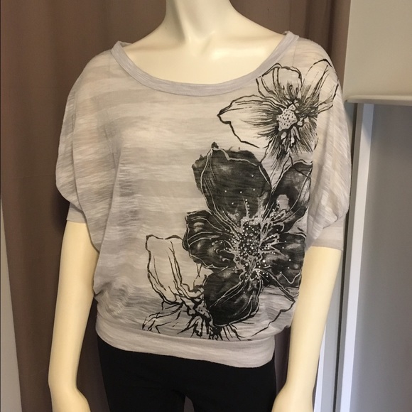 Sheer Floral Top