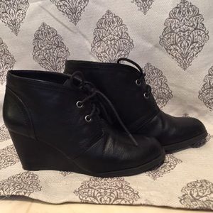 Wedge Ankle Booties