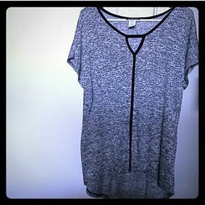 Grey Slouchy Top