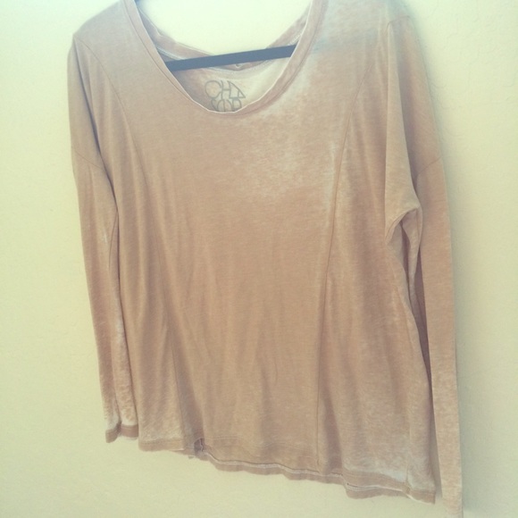 Chasor oversized lounge burn out top