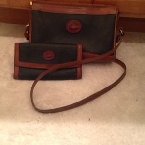 Dooney and Burke purse and wallet
