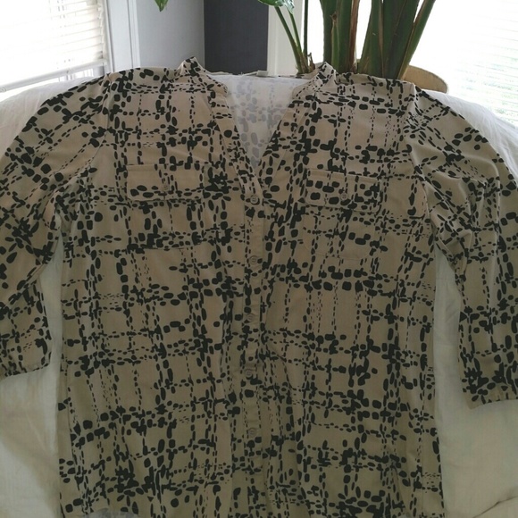 Pretty beige blouse
