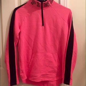 Victoria secret pink pullover only wore once!!