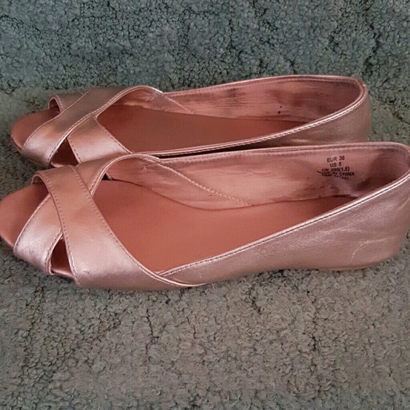 Metallic peach H&M Sandals - Picture 2 of 4